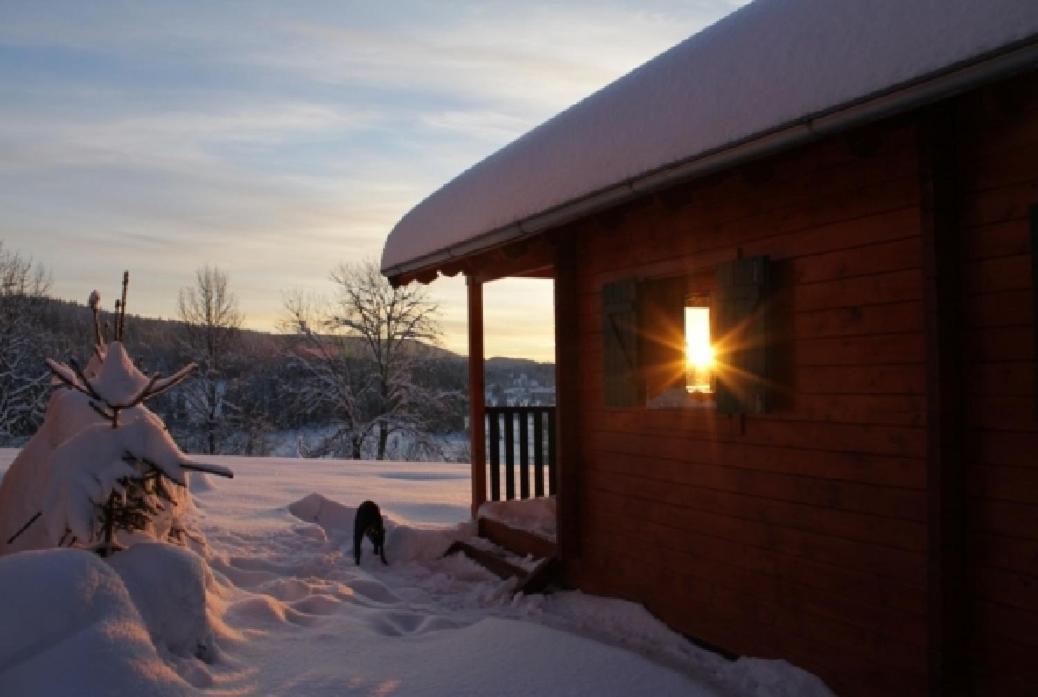 Camping-Chalets La Faviere Lac-des-Rouges-Truites Kültér fotó