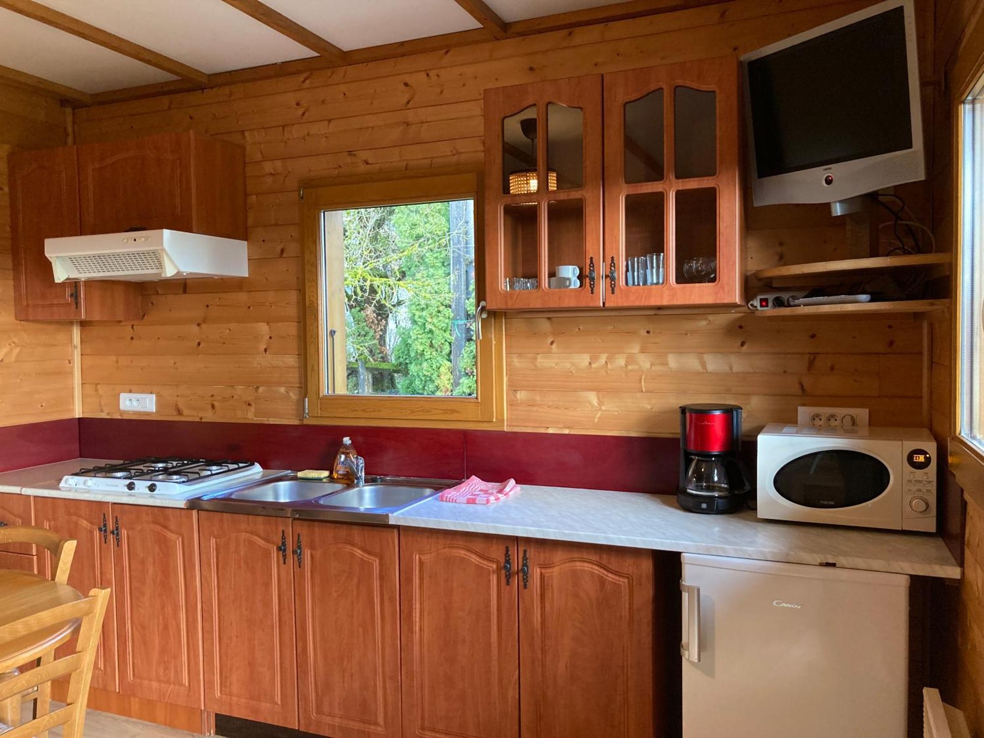 Camping-Chalets La Faviere Lac-des-Rouges-Truites Kültér fotó